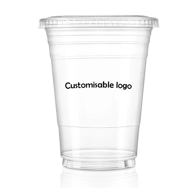 Wholesale Custom Plastic Cups with Lids Disposable Juice Cup for Milk Tea Moulds Product