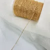 KC Gold - Ancho de cadena de aproximadamente 2 mm