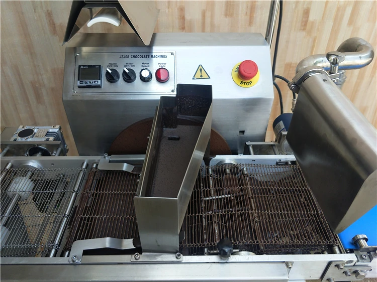 2021 Table Top Mini Chocolate Enrobing Coating Machine Small Chocolate