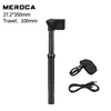 27.2*350mm (100mm travel) Black