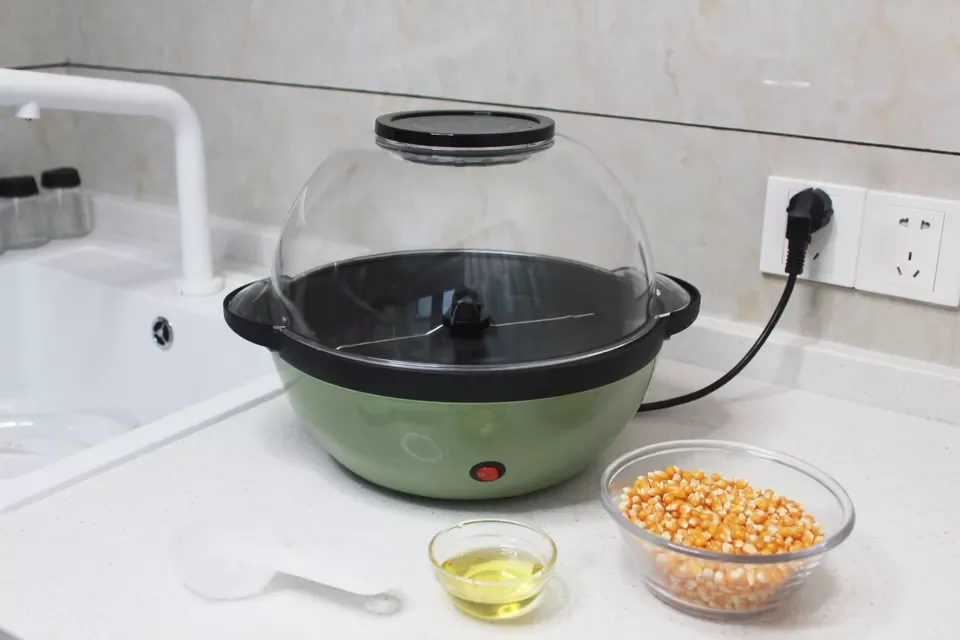 DIY Home Kitchen Appliance Popcorn Snack Maker With Oil