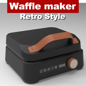 1600W Belgian Waffle Cookie Maker Wholesale Belgian Mini Waffle Maker US Make Belgian Waffle Maker ETL CE GS RoHS LFGB