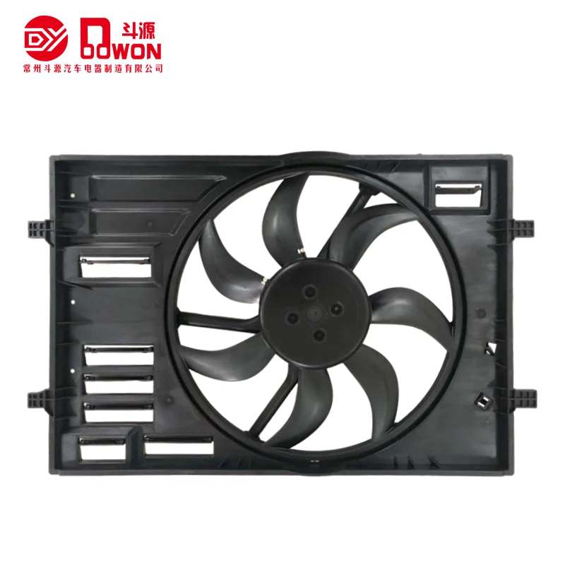 High Quality cooling radiator fans For VWGOLF VILL 1.2T/1.4T/1.6L  FOR dual OE 8E0959455N