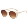 Beige flame and brown lens