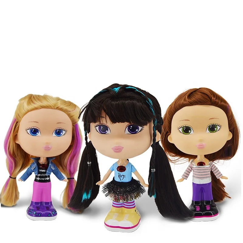 Hot selling electronic black hair sing dolls happy interaction baby dolls for girls