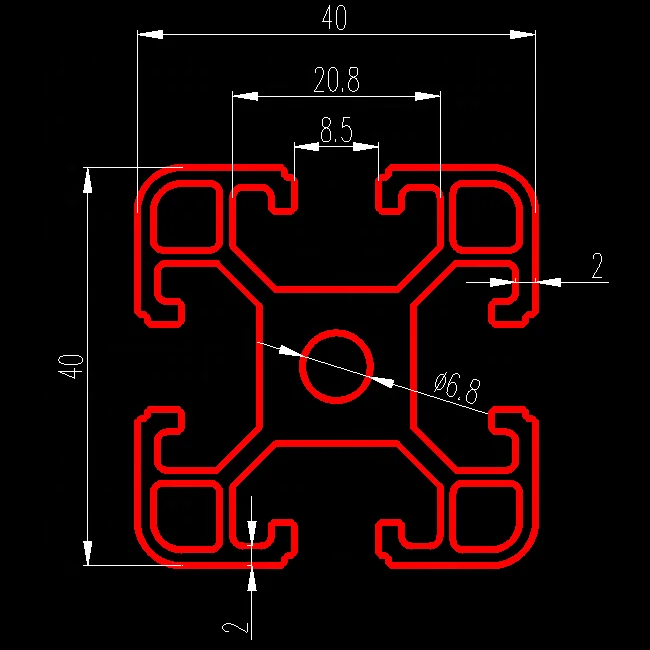 Industrial Aluminum Profiles Industrial Aluminum Profiles