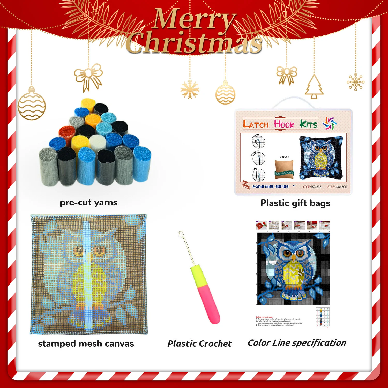 Набор крючков для рукоделия