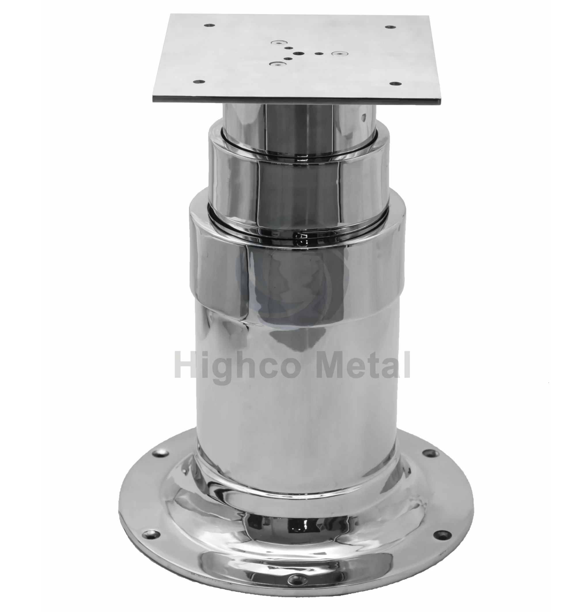 Stainless Steel Three Stages Electric Adjustable Boat Table Pedestal For Boat Or Yacht Buy