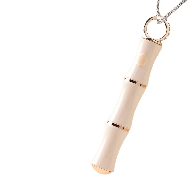 Portable USB Adult Sex Toys Clitoris Sucking Female Masturbator Point Tide Pen Bamboo Vibrator Jumping for Egg Necklace for