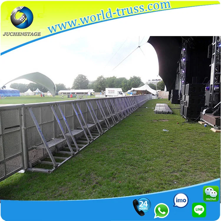 Китай оптовая продажа безопасность бывший в употреблении кабельный барьер перед концертной сценой для продажи змеиные