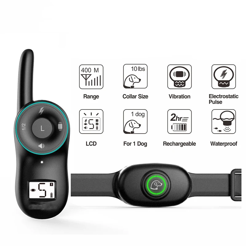 automatic bark control collar with remote