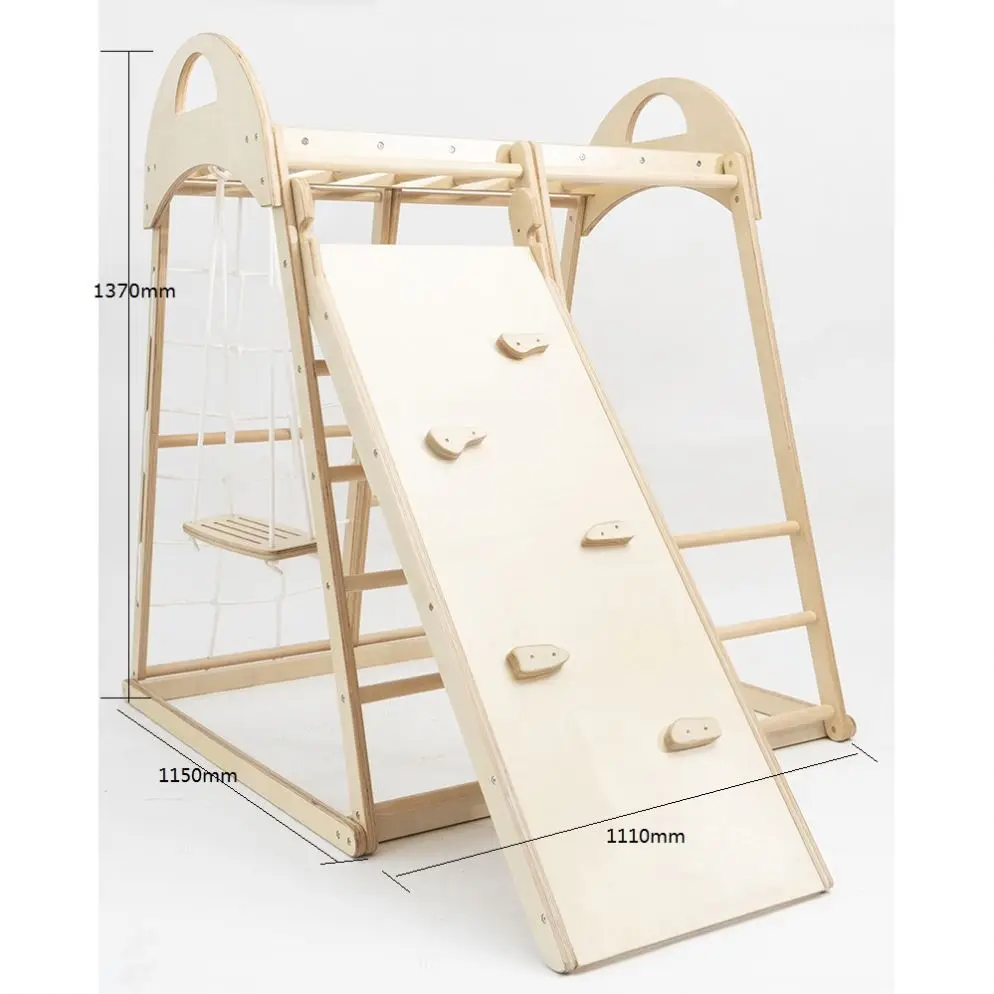 Детская рама для скалолазания Обучающие игрушки уличная игровая площадка деревянная
