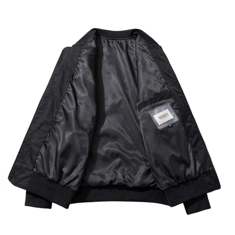 Hochwertige Bomberjacke für Herren im modischen Winter-Varsity-Stil mit gesticktem Baseball-Buchstaben-Design_voghion.com