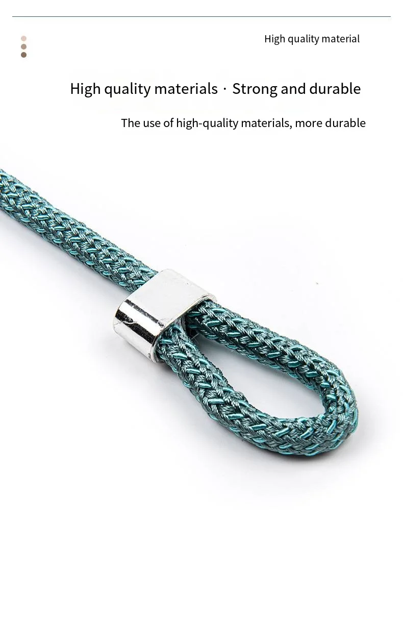 2023 New creative Ferris wheel curtain strap cross-border perforation-free adjustable curtain strap rope factory