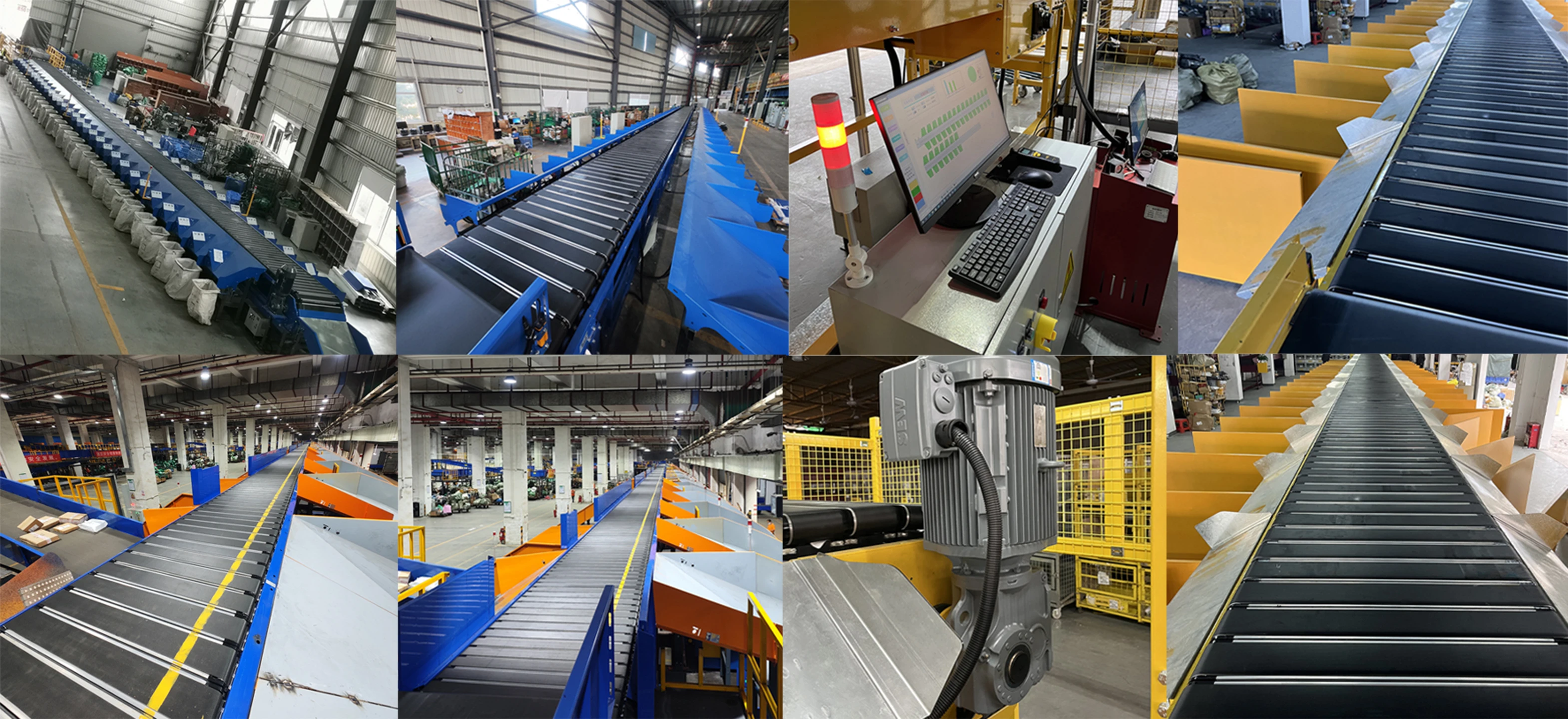 Iconvey Conveyor Belt Sorting Machine Parcel Machine Sorted Parcel ...