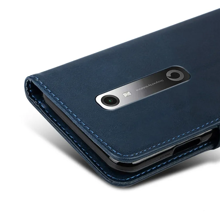 For Vodafone Smart N10 V10 / for TP Link Neffos X20 / for Vivo V17 Pro Leather Flip Card Slot Phone Case Wallet with Photo Frame