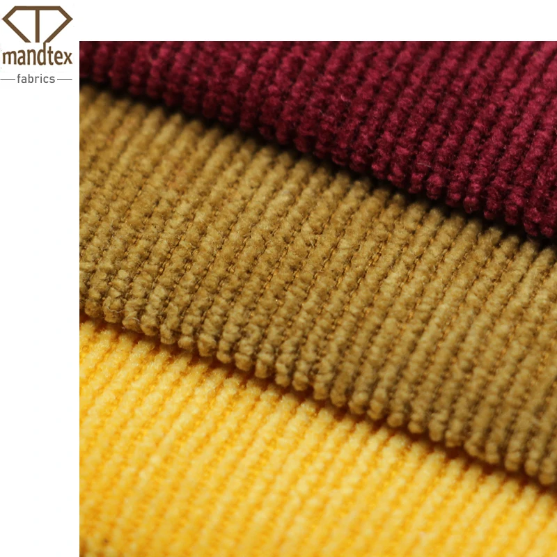 
Модный текстильный производитель на заказ, Популярная Современная Классическая Экологически чистая Вельветовая ткань из полиэстера 21 с начесом для рюкзака на метр 