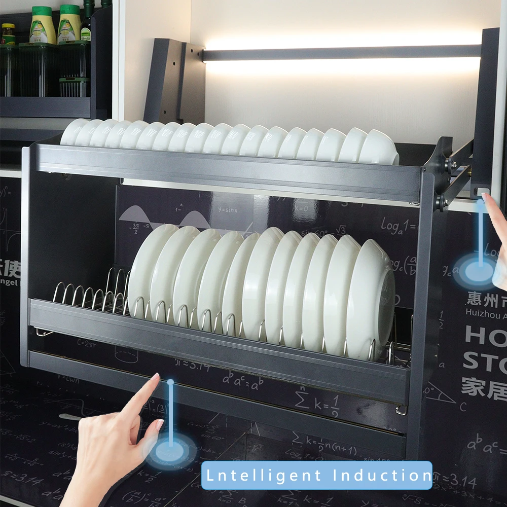 Automatic Kitchen Shelf with Inductive Touch Control - Cabinet Pull ...