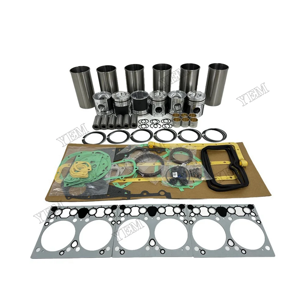 DE08 Overhaul Kit With Gasket Set Fits for Doosan / for Develon Replacement Engine Parts 4