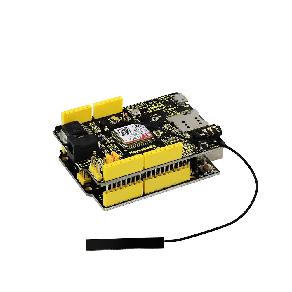 Keyestudio SIM800C GPRS GSM Shield With Antenna for Arduino