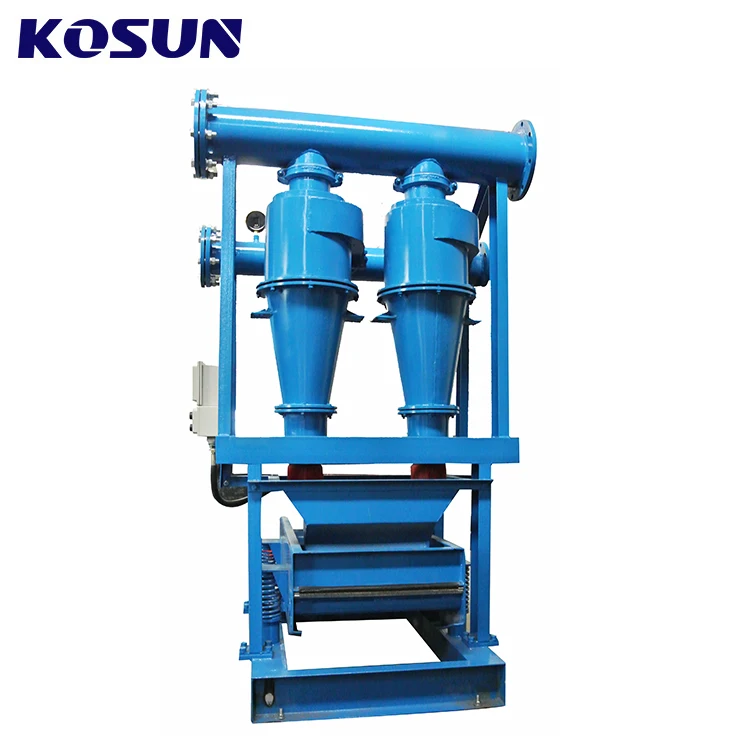 KOSUN Desander for HDD Mud and Bentonite Recycling