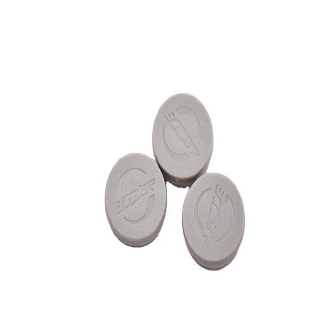 Прозрачная стеклянная бутылка 10 мл с пластиковыми крышками