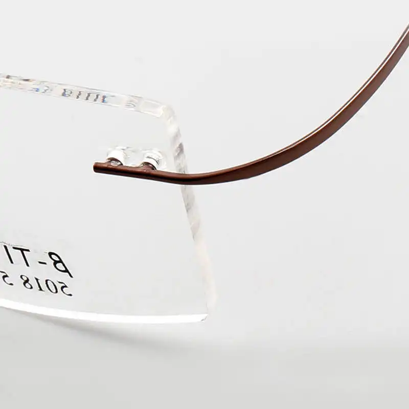 Eyeglasses Frames Rimless Flexible Optical Frame Prescription Spectacle Frameless Glasses Eye Glasses Frameless Glasses