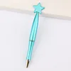 Bolígrafo tipo bala 1.0 - Estrella de cinco puntas azul perla 24