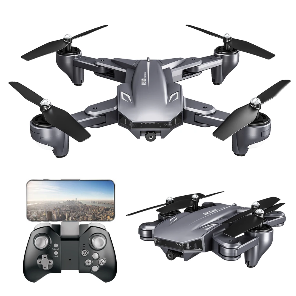 Visuo Xs816 Wifi Fpv Rc Drone 4k Camera 