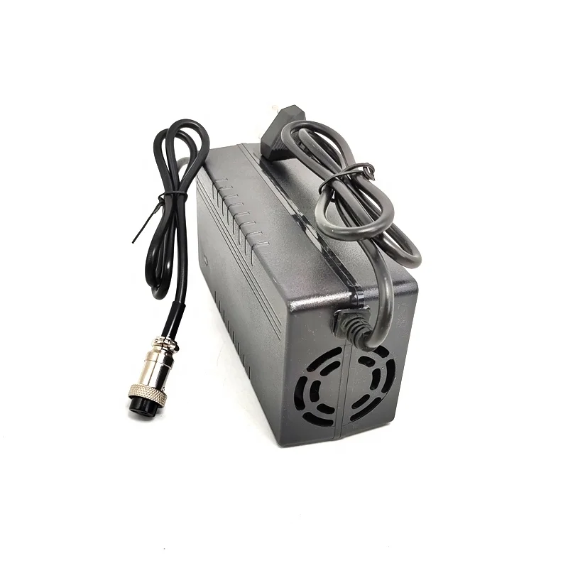 高速充電器 ユニバーサルGX16 3ピン 84V 1.5A AC/DCリチウムイオンバッテリー充電