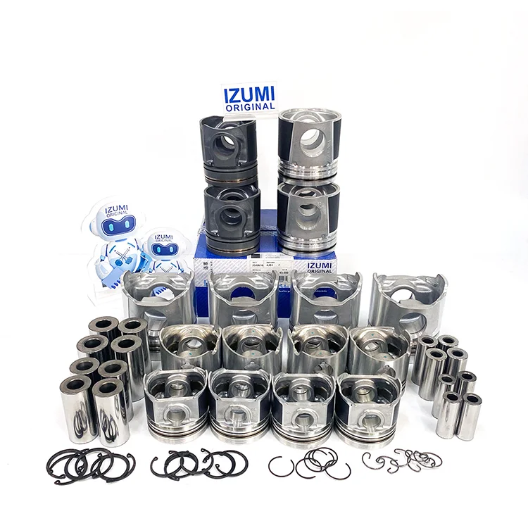 IZUMI ORIGINAL BF6M2012 Piston Diesel Engine Piston For VOLVO