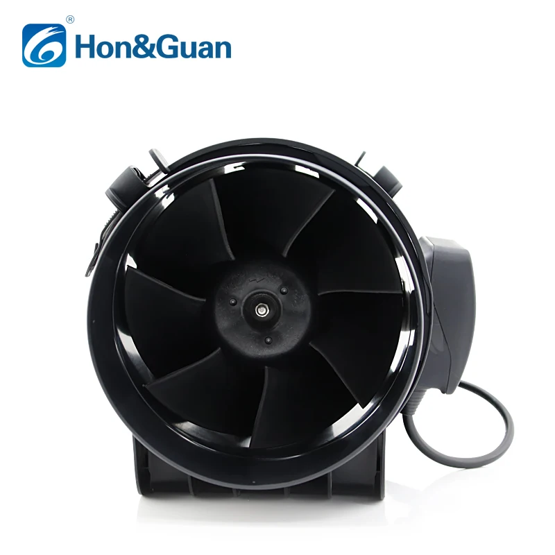Хон и Guan 6 дюймов энергосберегающий вентилятор с бесщеточным электродвигателем встроенный тихий генератор бесплатная регулятор скорости
