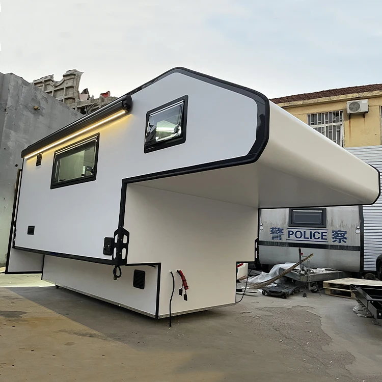 Luxury Offroad 4X4 Truck Bed Camper RV Motorhomes Pickup Caravan Camper For Sale