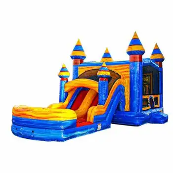 Large Indoor PVC Commercial Inflatables Kids Jumper Bouncer Castle Outdoor Games for Adults Bounce House Water Slide