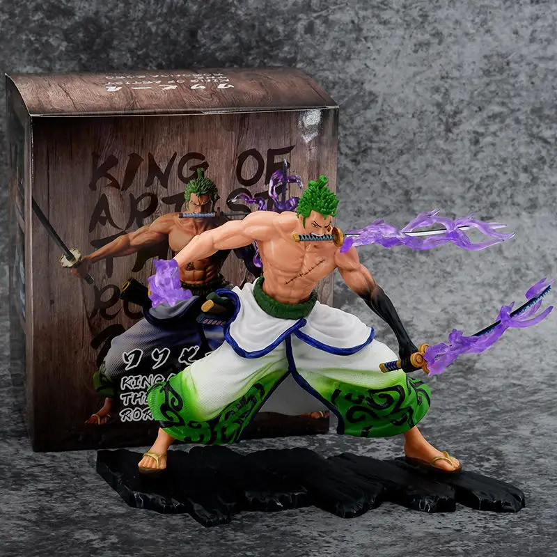 Wholesale Pvc Toy Anime Zoro Figure Wano Country Kimono Gk 0ne Piece ...