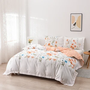Floral Patterns Printed 3D Duvet Cover High Quality Bedding Set Luxury Bed