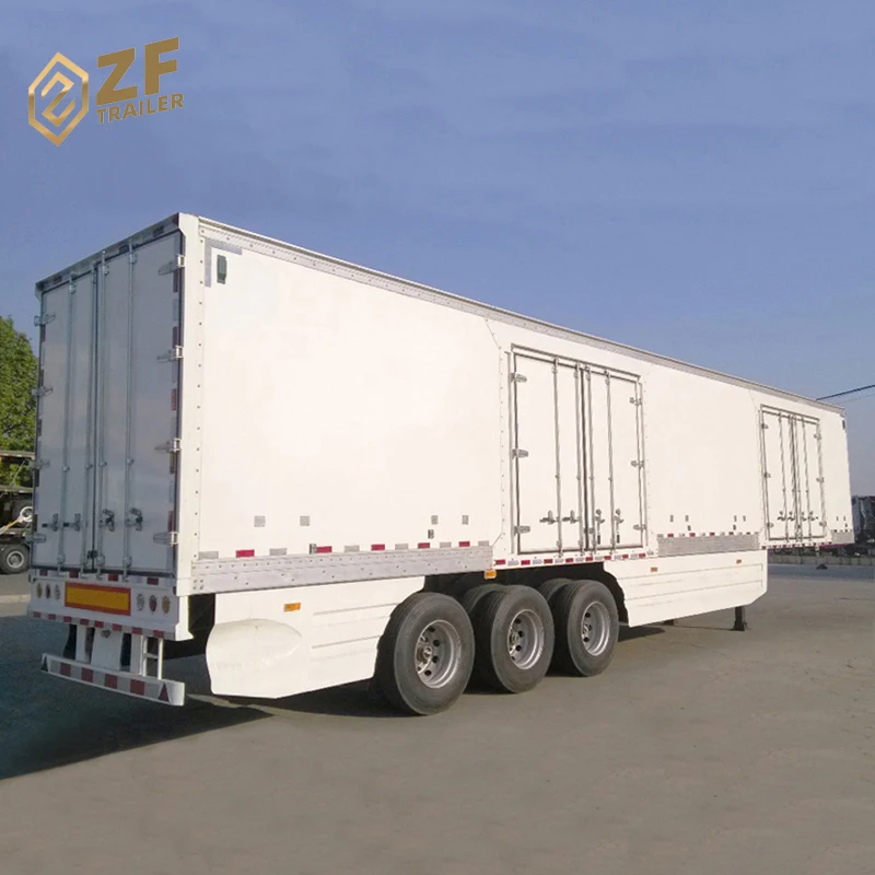 53 Ft Enclosed Dry Van Trailer Efficient Cargo Transport