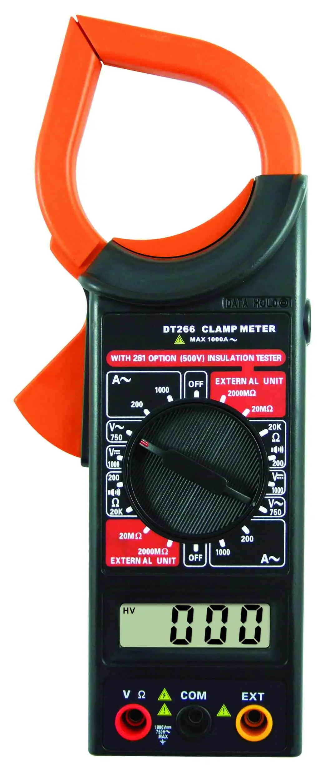 Good Quality Custom Digital Multimeter DT266D Easy to Operate Electronic Tester Pocket Type Digital Clamp Multimeter No Battery