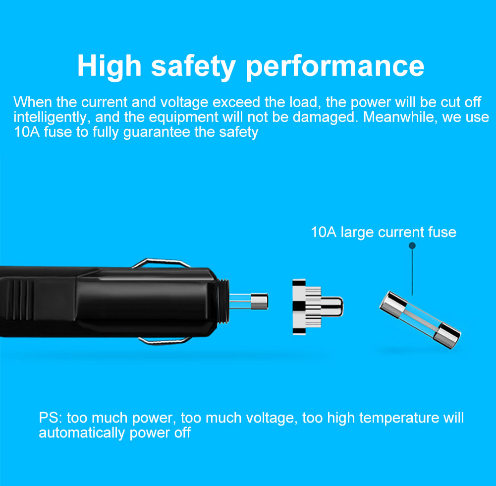 how many watts is a car cigarette lighter Universal 4 Way Cigarette Lighter Multi Socket Car Charger