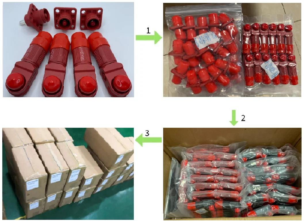 6mm 120a Hv Busbar Male Female High Current Power Connectors For Cable