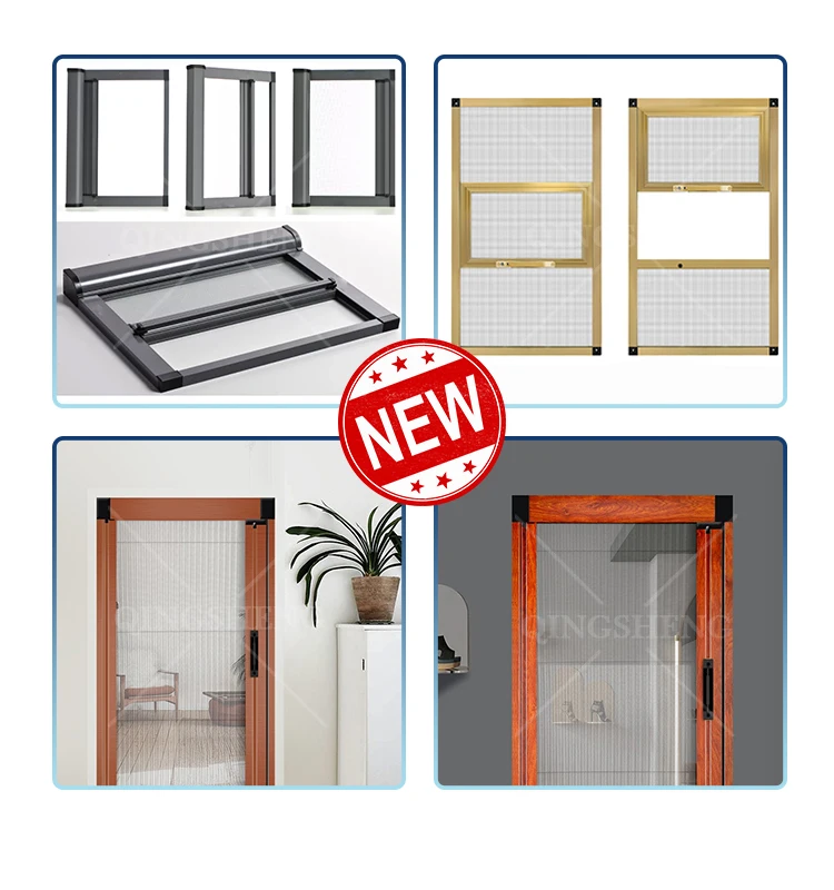 Insect Screen Accessories/ Pleated Mesh Door/aluminum Window Door Parts