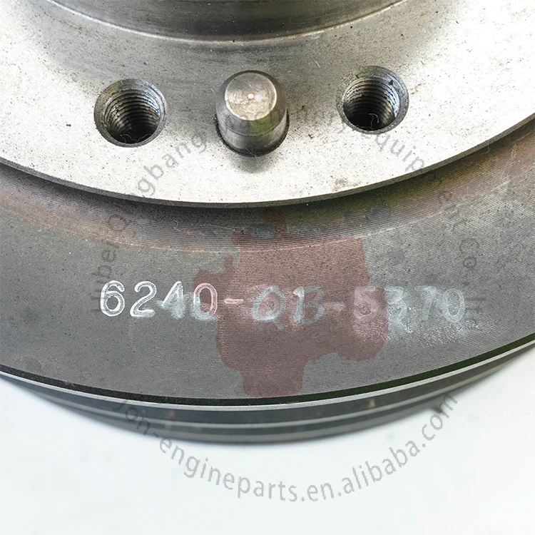 Spare Parts Power Generator China Cummins QSK23 Crankshaft Pulley 4095677