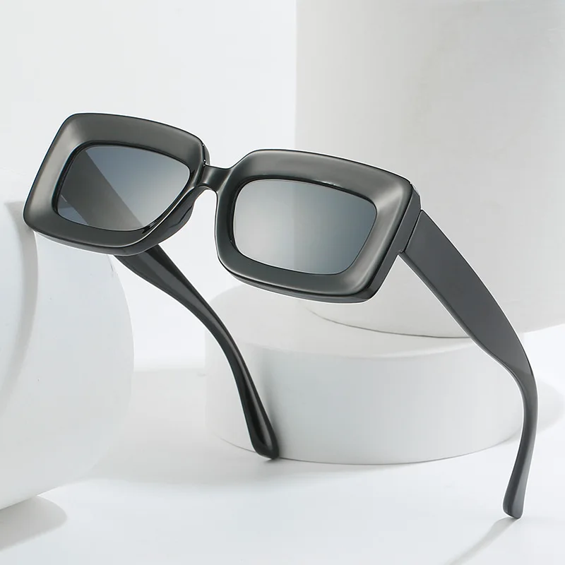 Onrtry Retro Square Round Sunglasses - UV400 Protection, Unisex Small Frame, With Case & Cloth