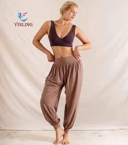 Women Gym Sports Tracksuits Athletic Lounge Yoga Pants Set