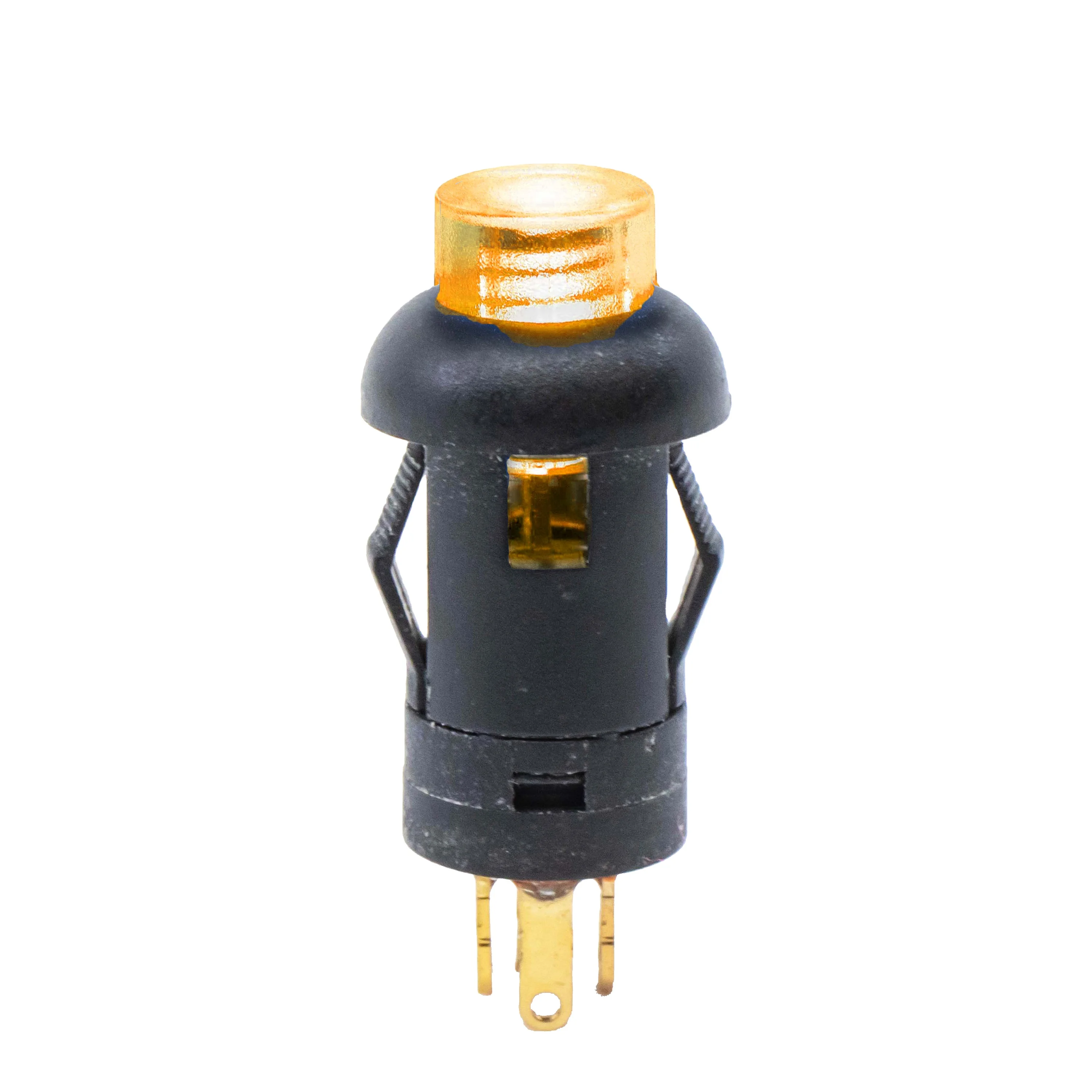Lakeview PLE Series SPST Momentary Electronical Miniature Round Push Button Switch
