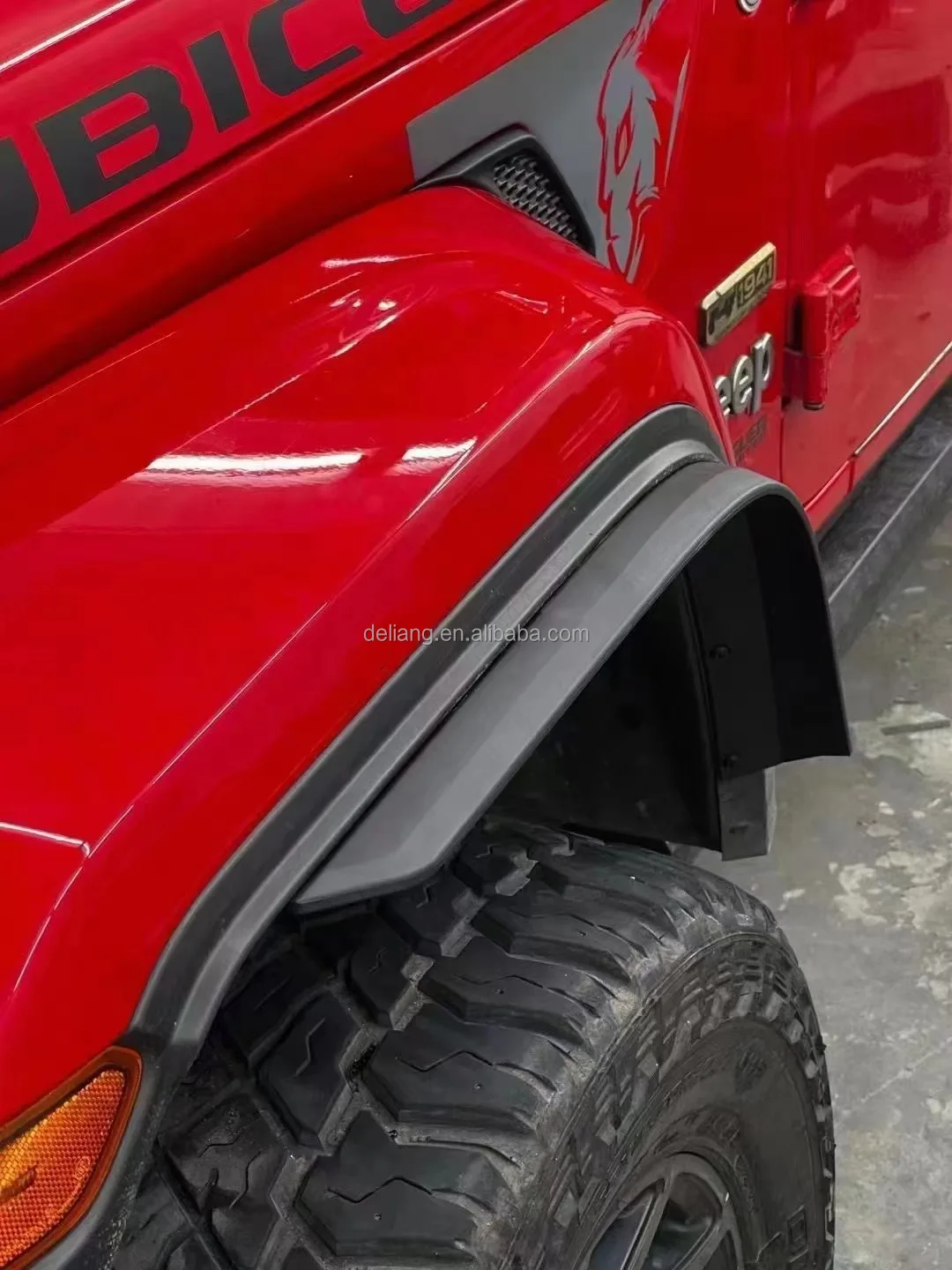 Front & Rear Fender Flares Extensions Set For Jeep Wranger Jl Buy