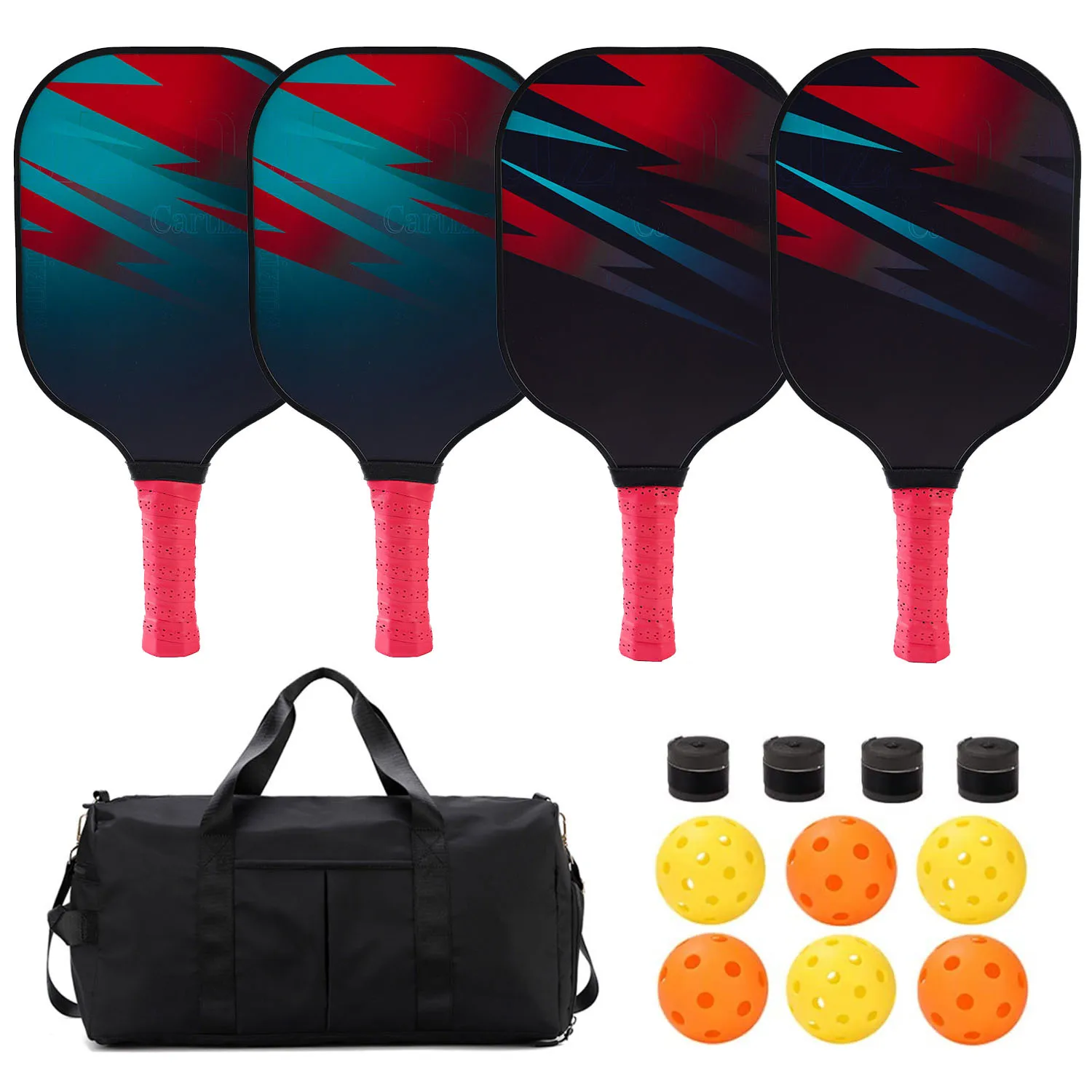 Black Women's Quilted Triangle Pickleball Backpack Crossbody Sling Tennis Paddle Bag for Training for Children