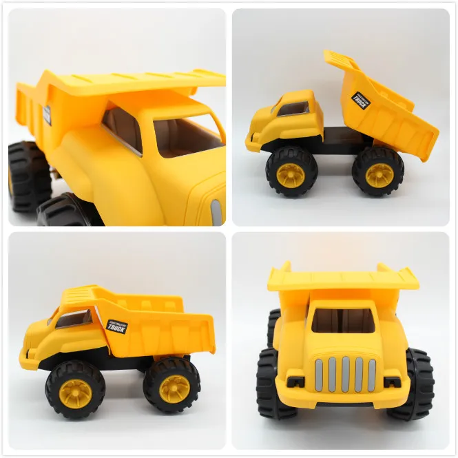 Игрушечный автомобиль с бесплатными колесами, большой самосвал 13,5 дюйма, транспортный грузовик, игрушки для детей