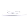 Rear bumper trim - electroplated bright - plastic