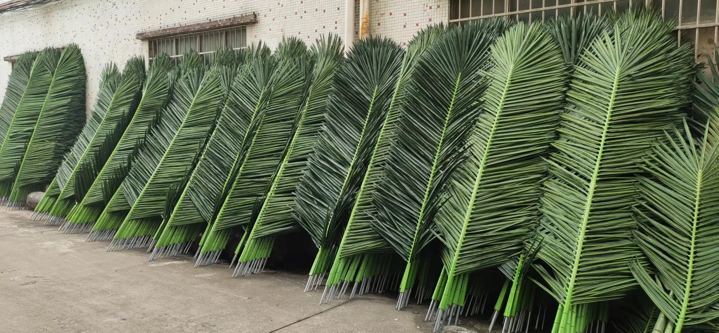 Wholesale Decorative Plastic Simulation Coconut Tropical 10 Feet Tree